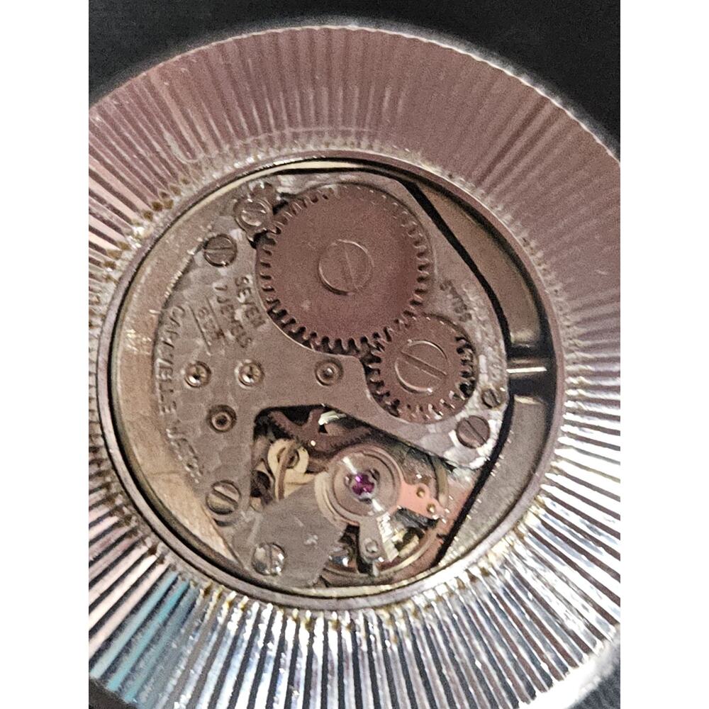 Vintage Bulova Caravelle West Germany W/30" Necklace Gorgeous Running - Picture 5 of 9